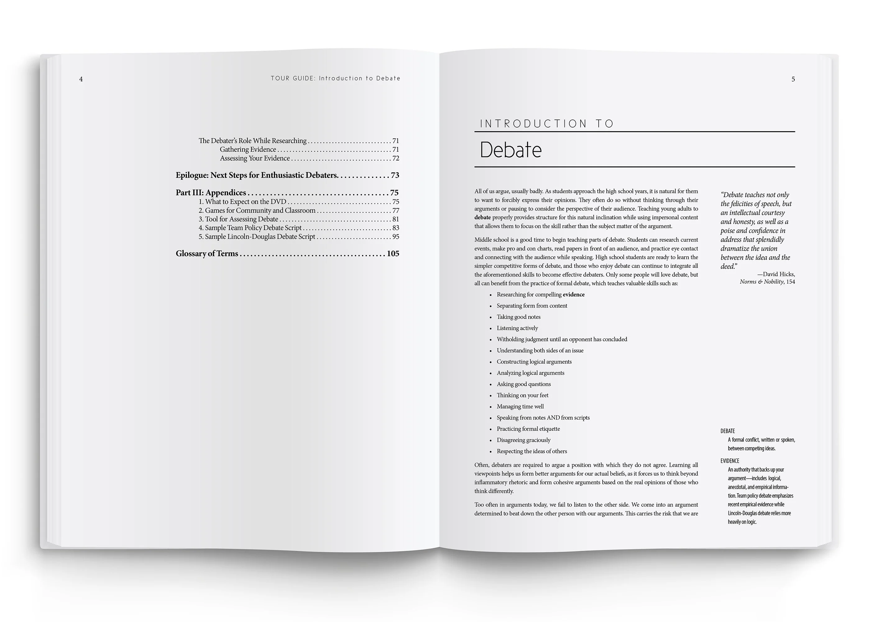 TOUR GUIDE: INTRODUCTION TO DEBATE - Image 3